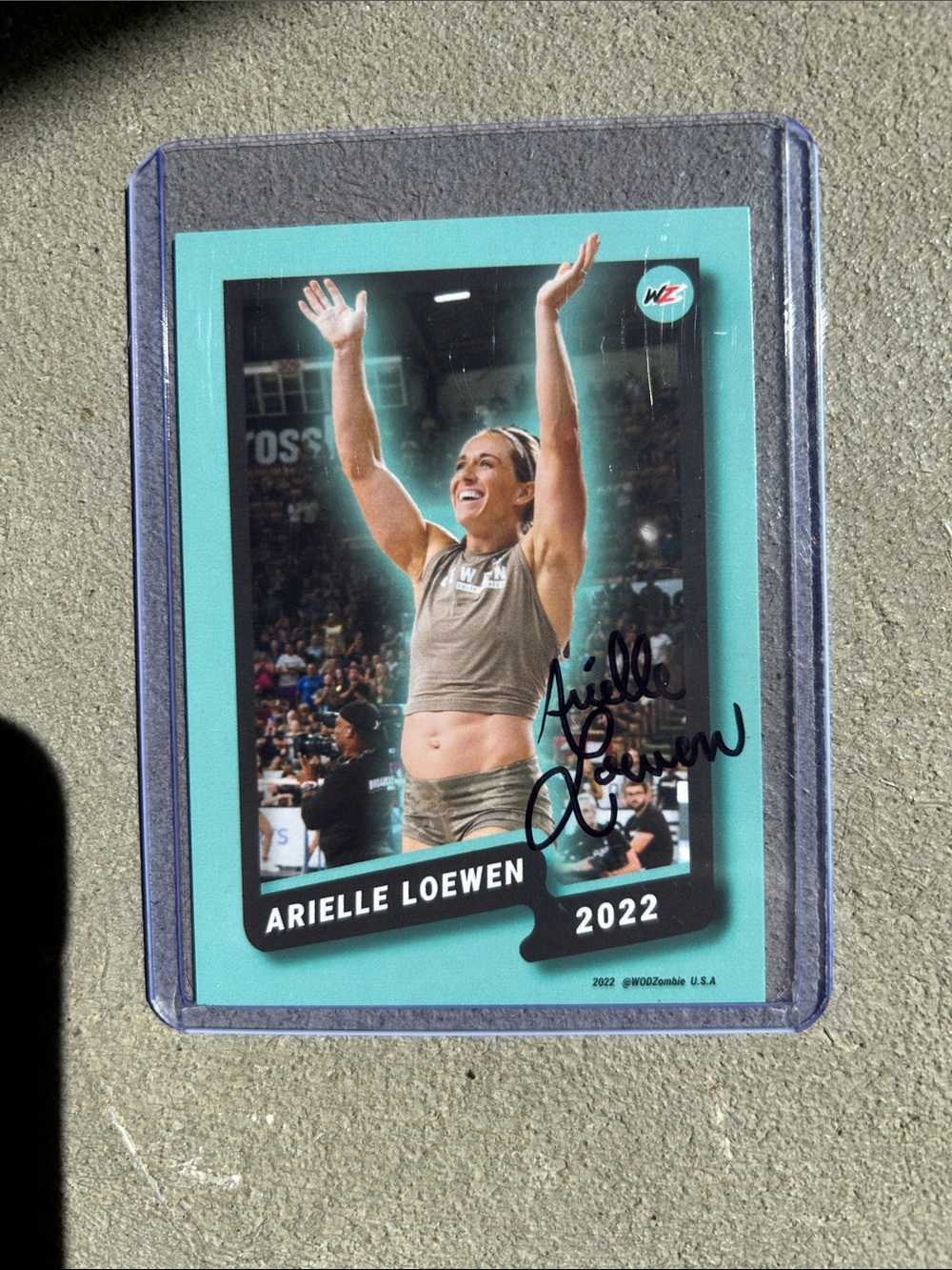Arielle Loewen 2022 Autograph Trading Card - CrossFit Games